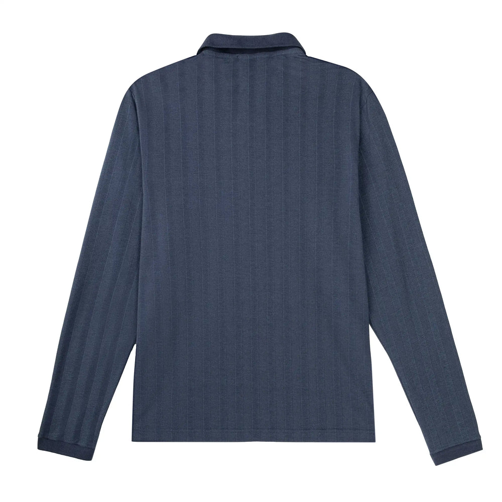 Polo Longsleeve Heritage Navy