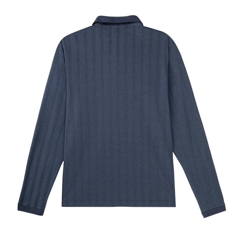 Polo Longsleeve Heritage Navy
