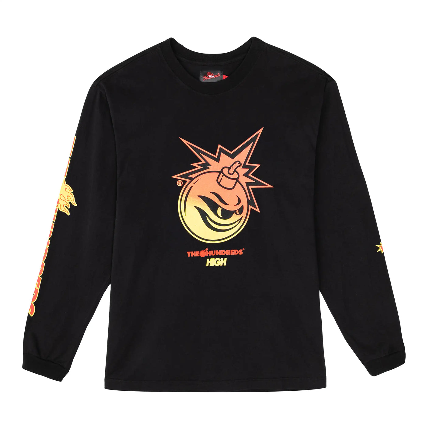 Adam Bomb Flames Longsleeve