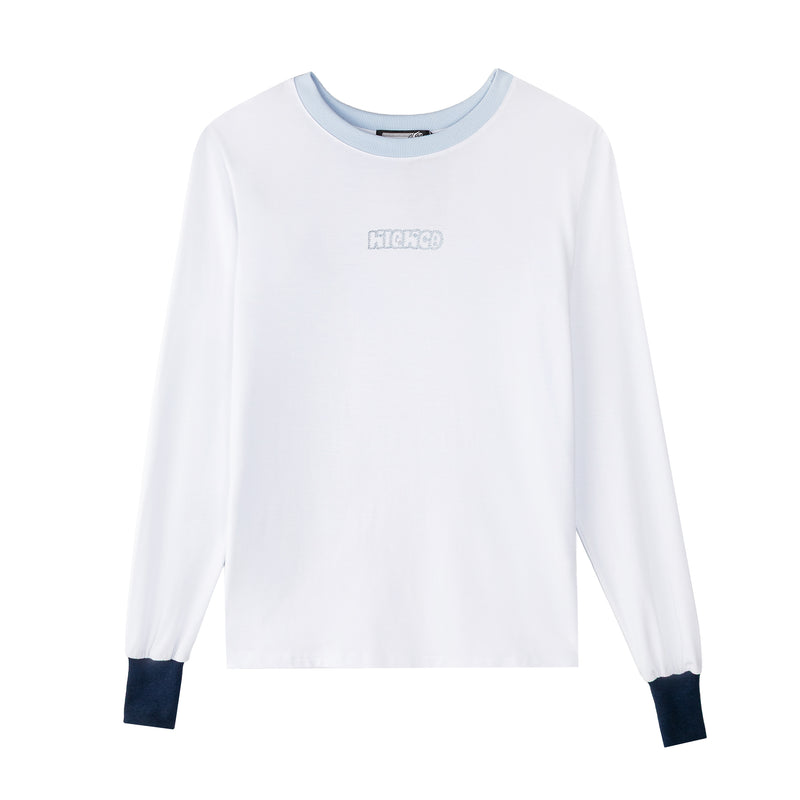 Doodled Girlz Longsleeve White