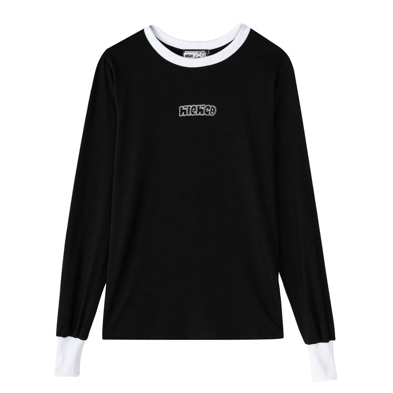 Doodled Girlz Longsleeve Black