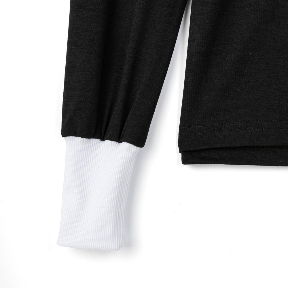 Doodled Girlz Longsleeve Black