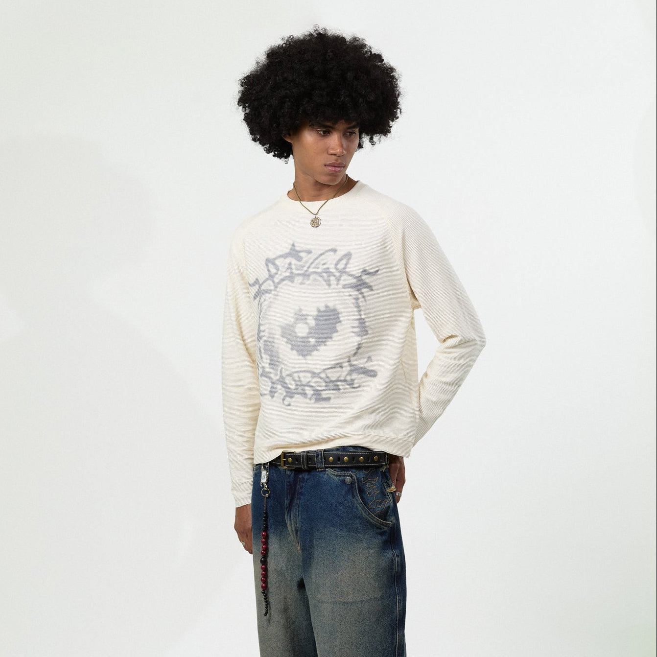 Camiseta Raglan Manga Longa "Espírito Santo"