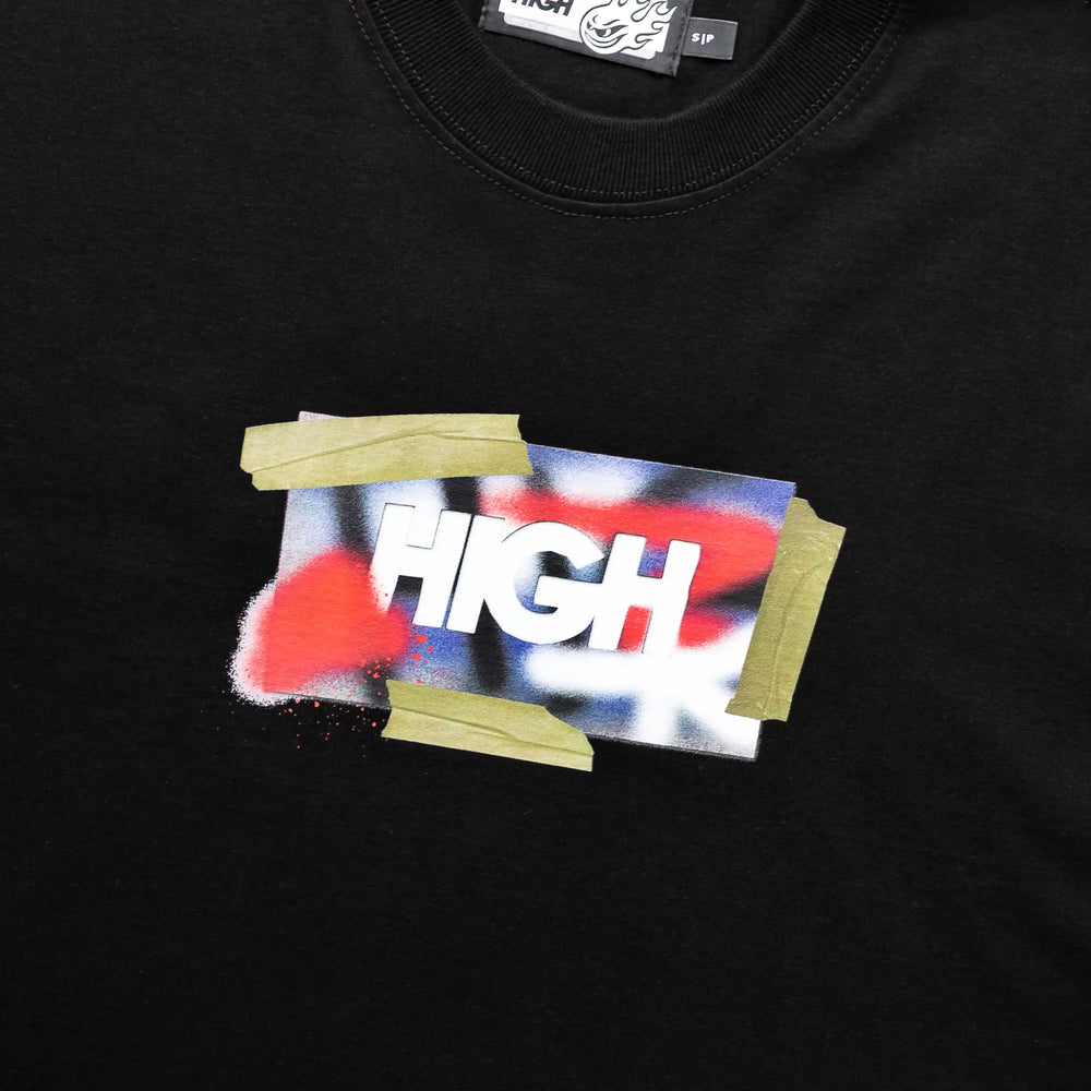 Longsleeve Stencil Black