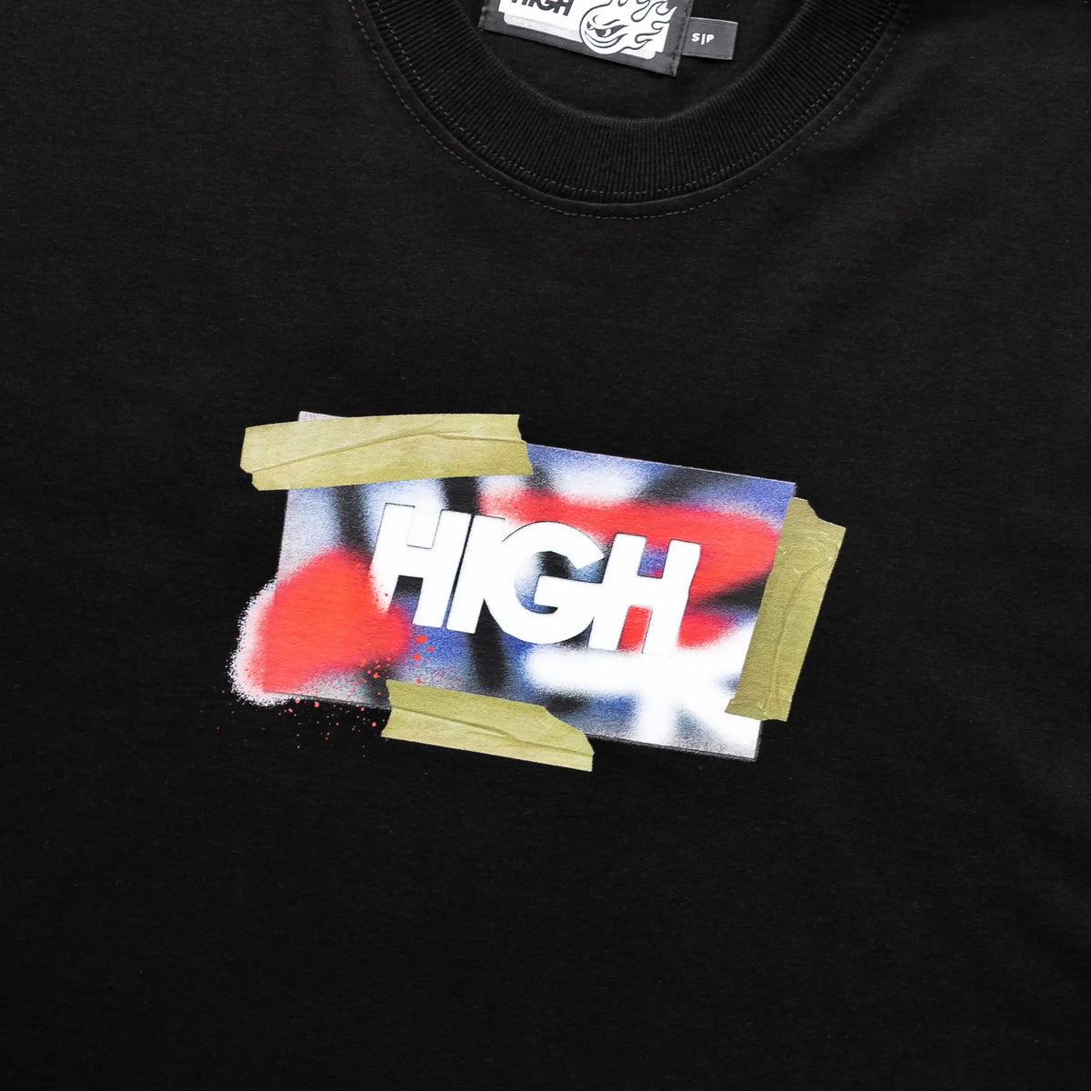 Longsleeve Stencil Black