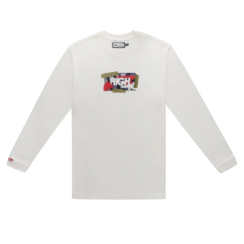 Longsleeve Stencil White