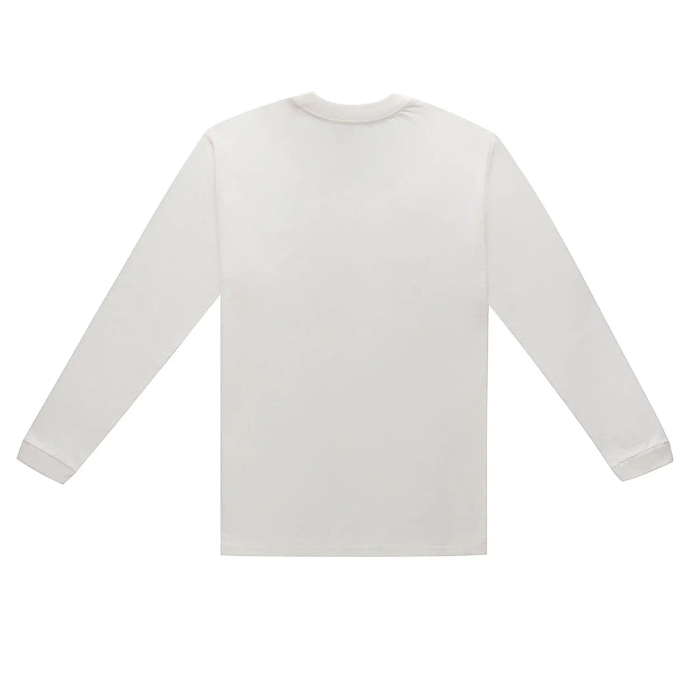 Longsleeve Stencil White