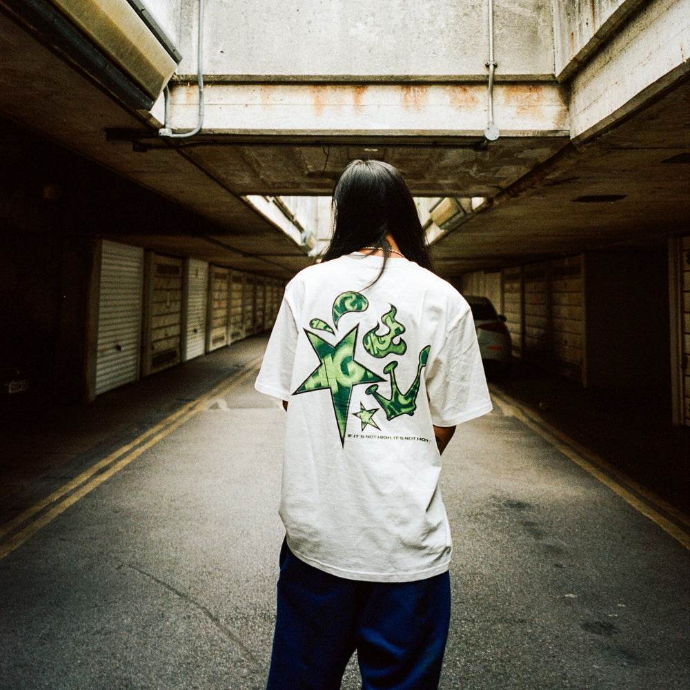 Tee Stamp White