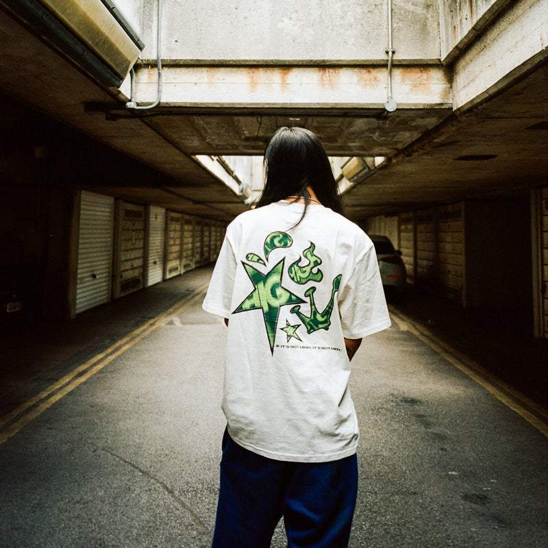 Tee Stamp White