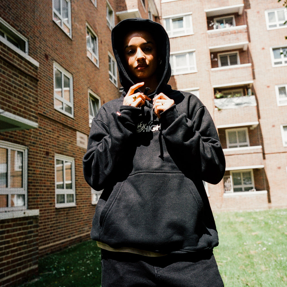 Hoodie Freddy Flames Black