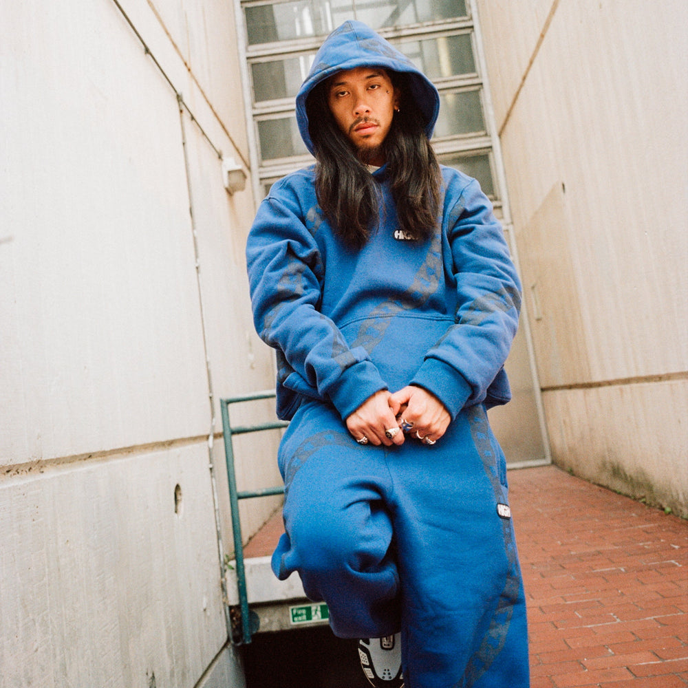 Hoodie Chain Blue