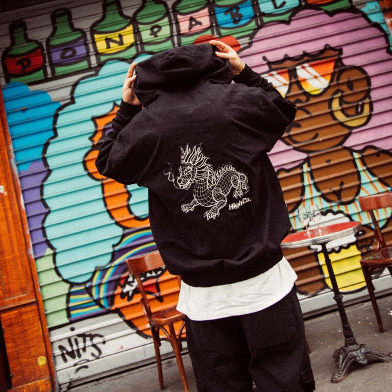Twill Jacket Night Dragon