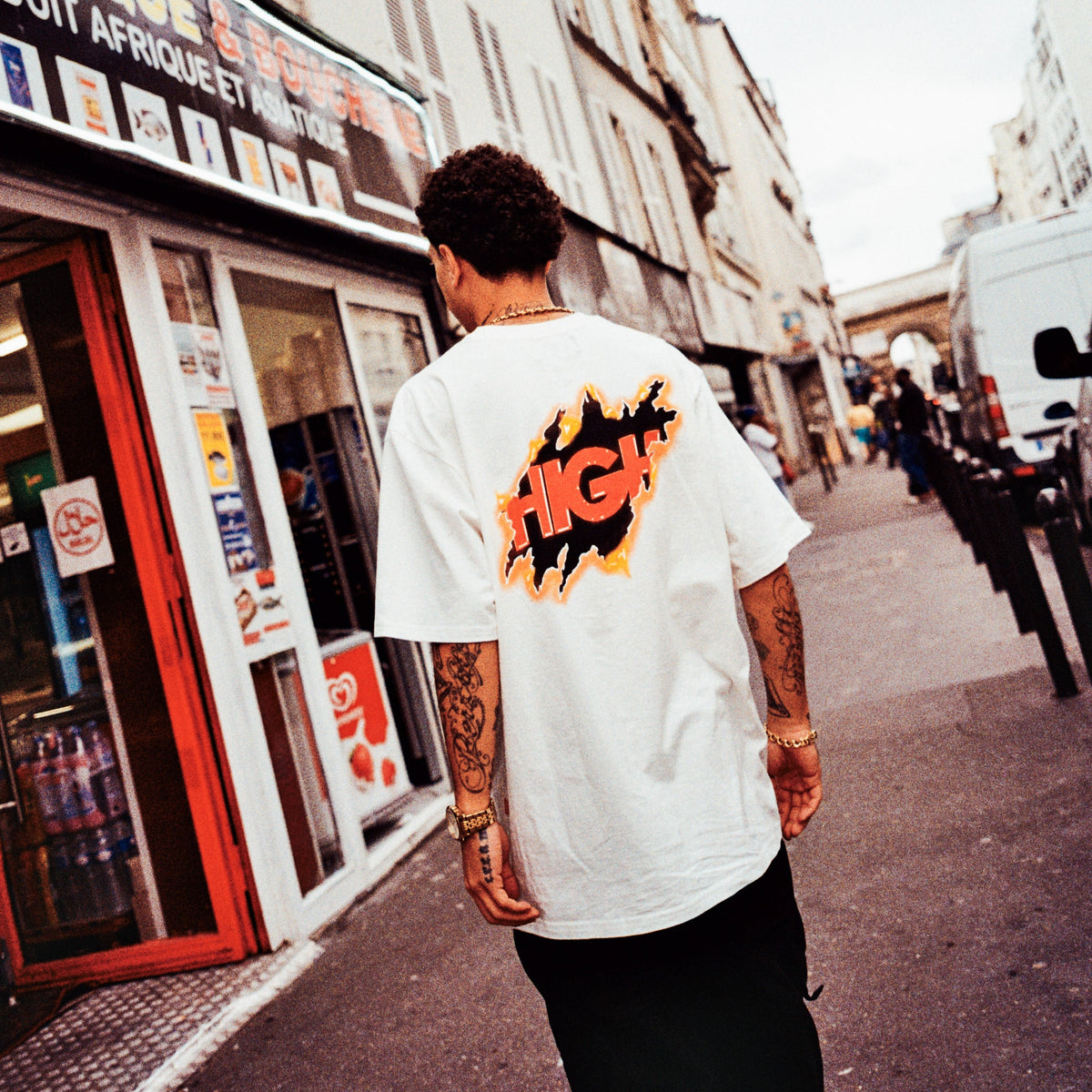 Tee Ragged White