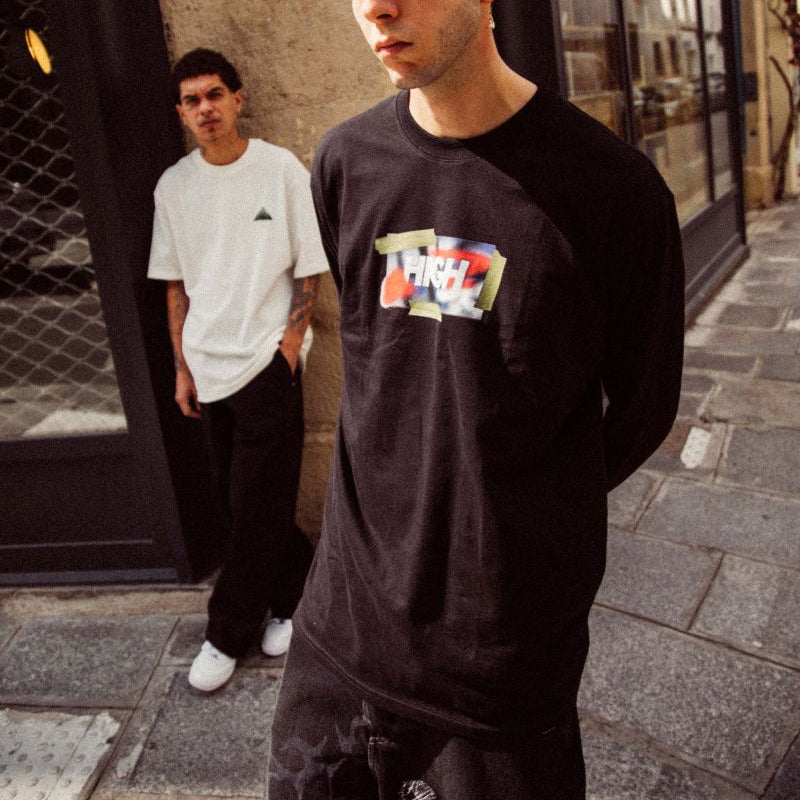 Longsleeve Stencil Black