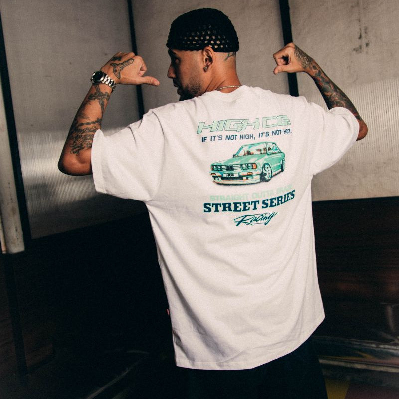 Tee Street Racing White