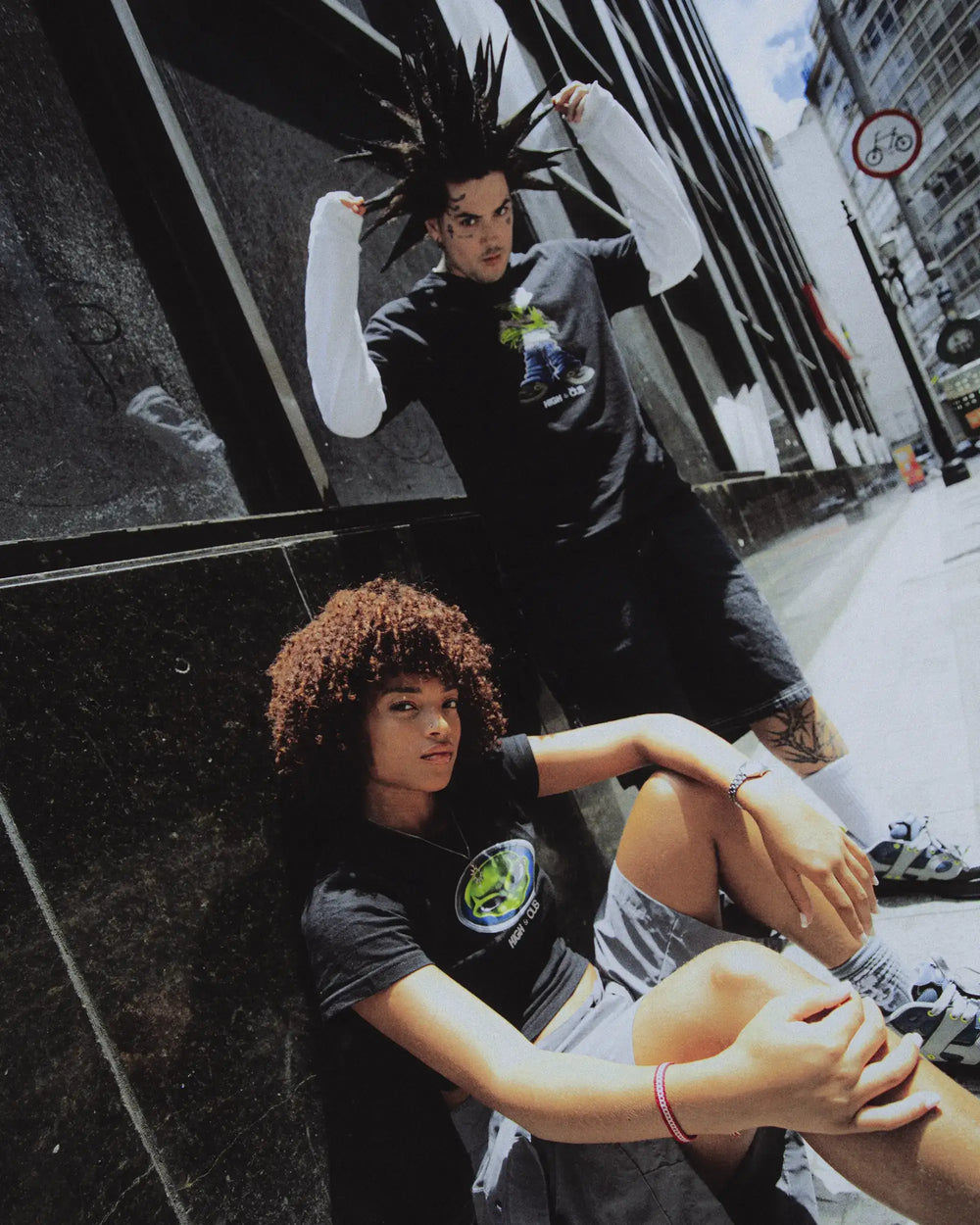 Logo High &amp; ÖUS BabyTee Black