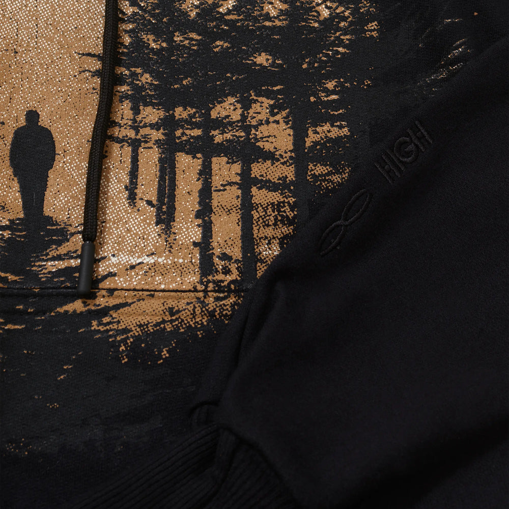 Mask Hoodie Overview Black