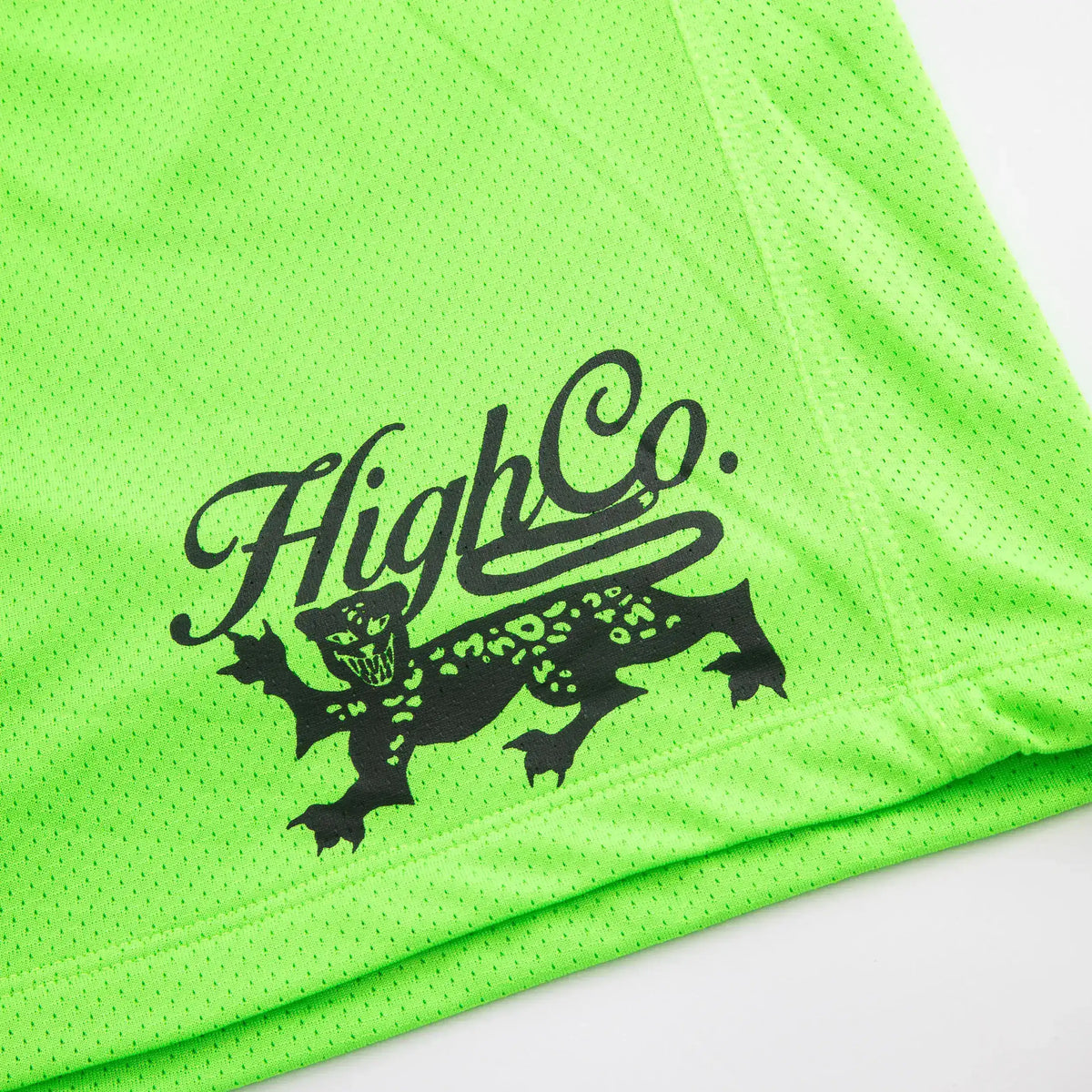 Mesh Shorts High X Survival Lemon