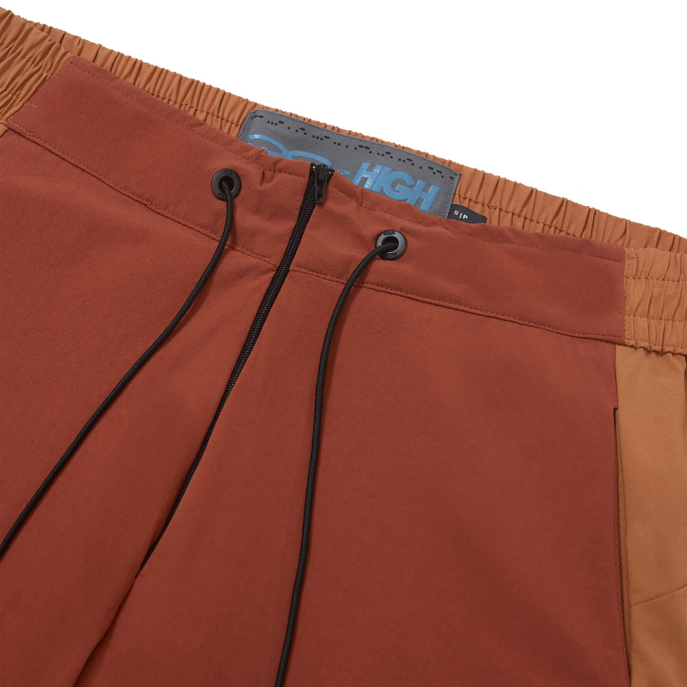 Nylon Shorts Brown