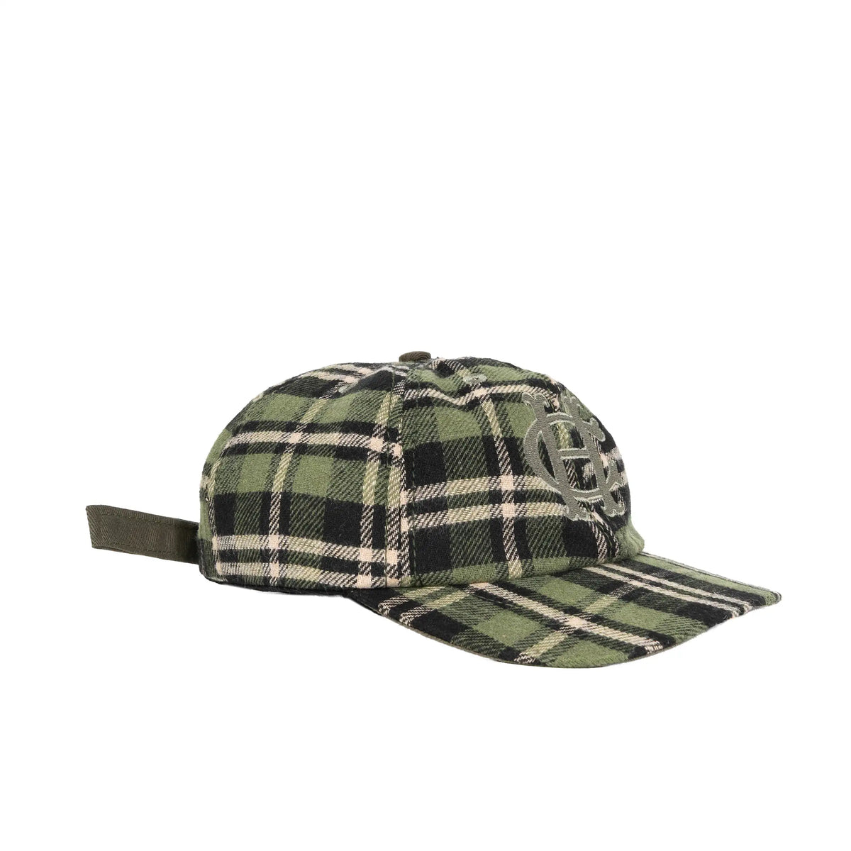 Plaid Logo Cap