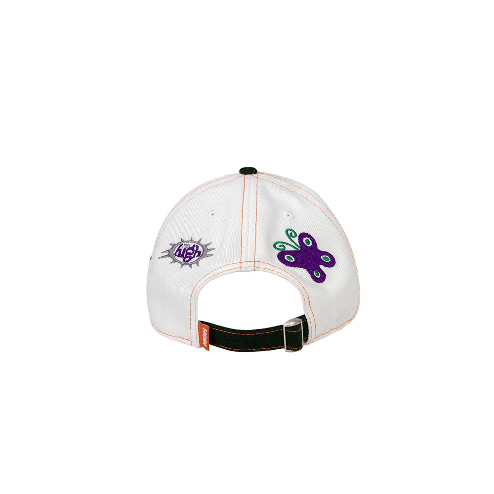 Sticker Cap White/green