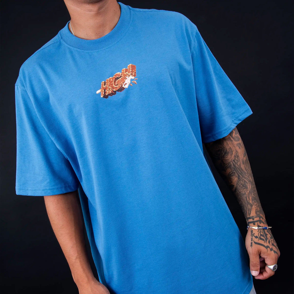 Tee Frosty Oil Blue