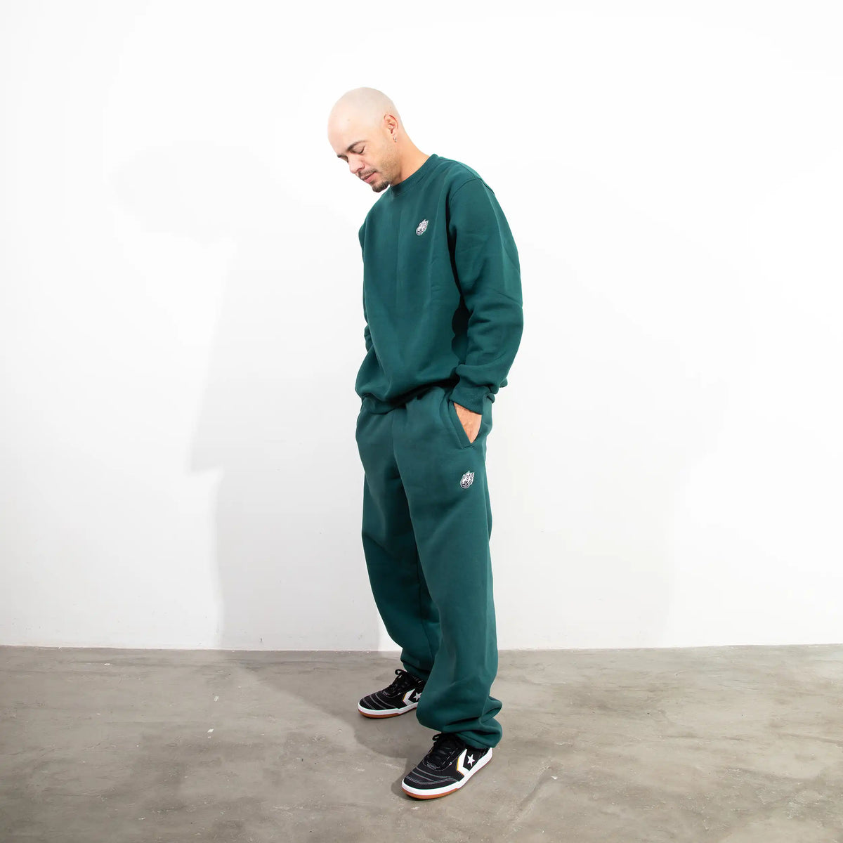 Sweatpants Freddy Flames Night Green