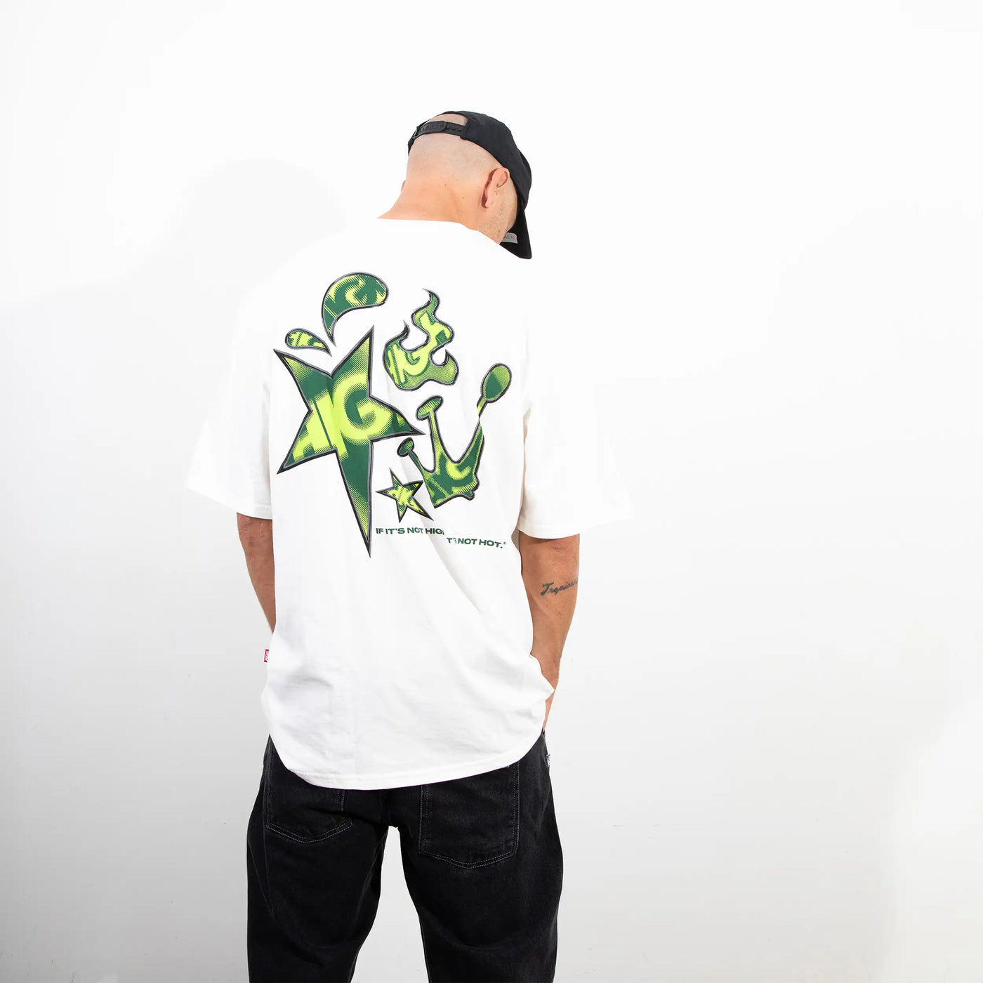 Tee Stamp White