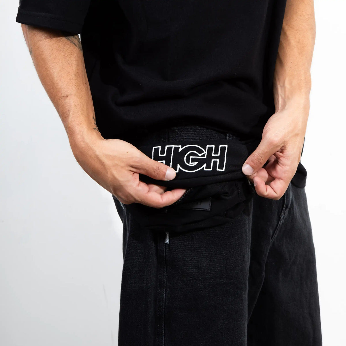 Waist Bag Tonal Black