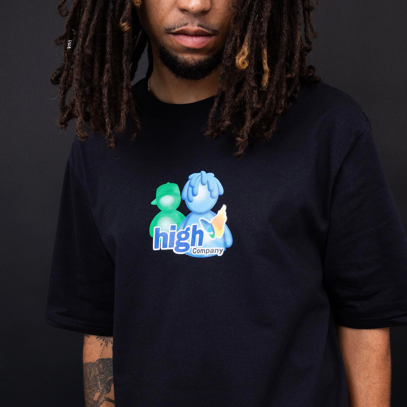 Tee Messenger Black