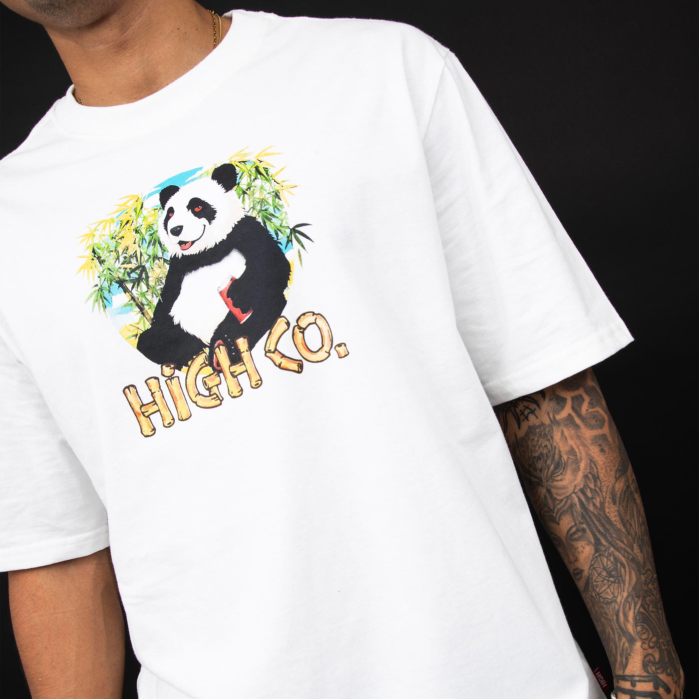 Tee Panda White