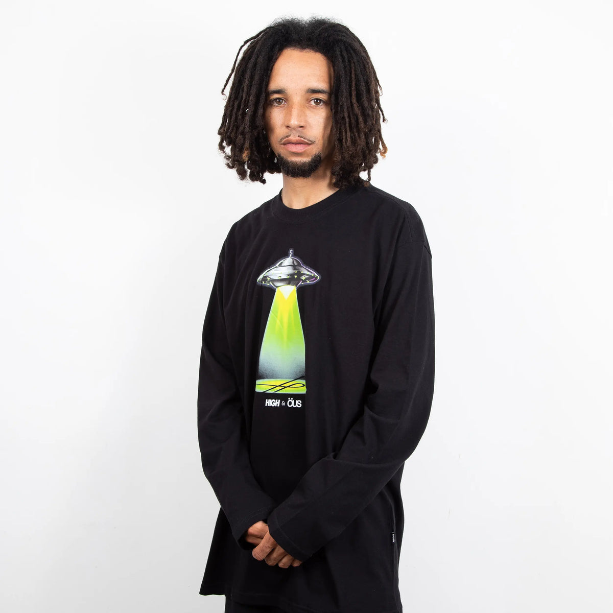 Ufo High &amp; ÖUS Longsleeve Black
