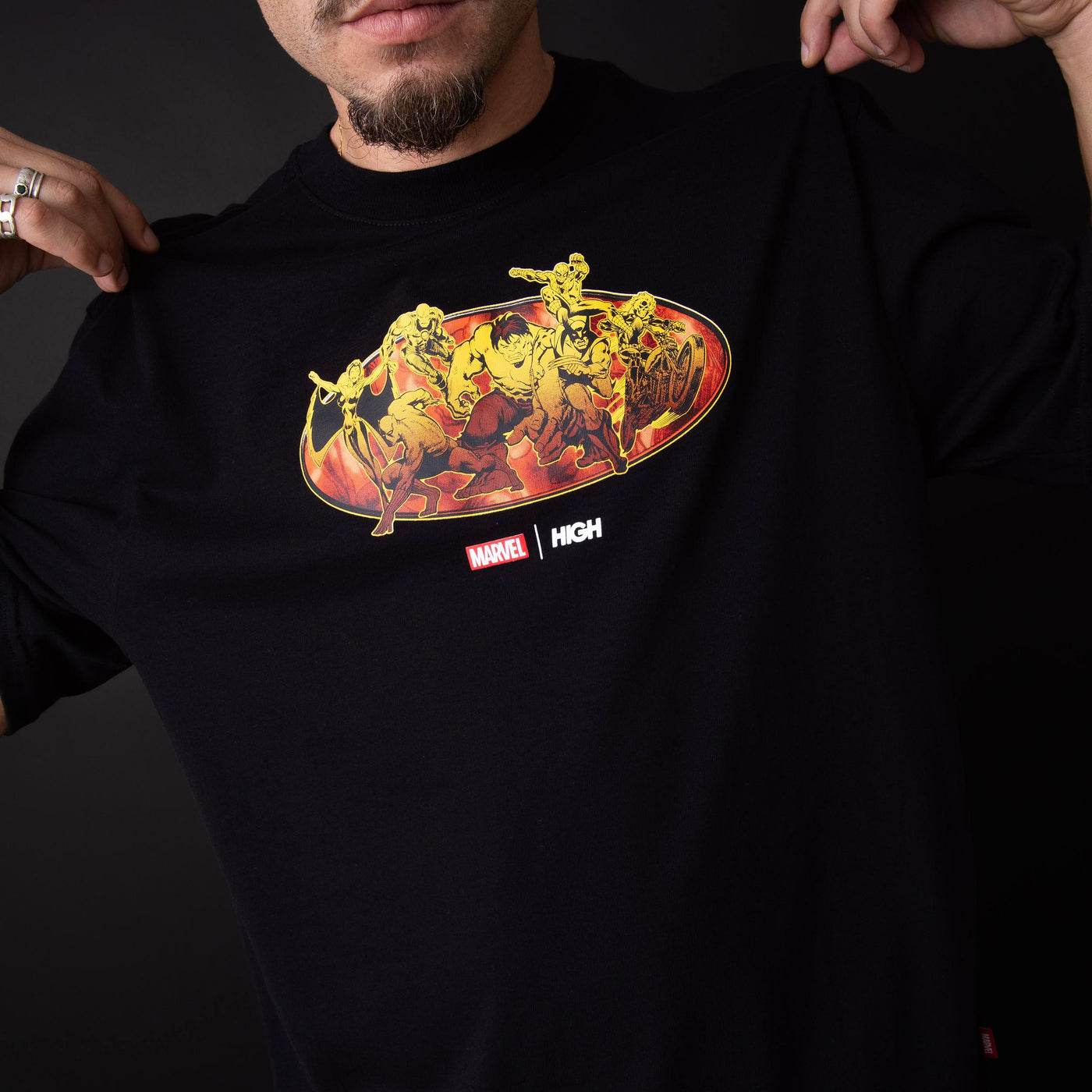 Tee Heroes Black