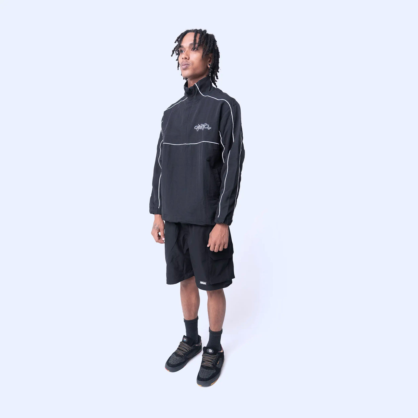 Zip Off Pants Black