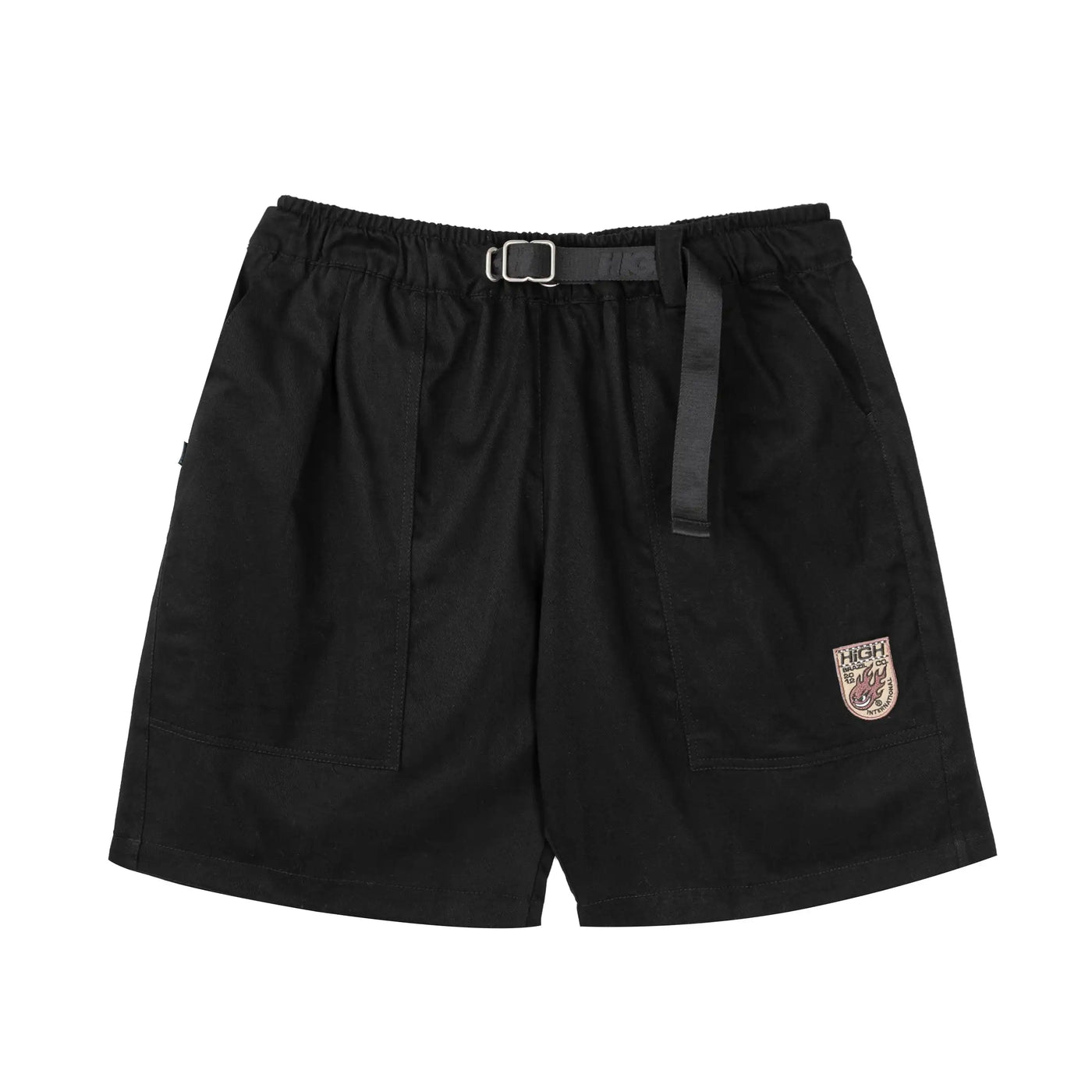 Shorts High Flammes Crest Black