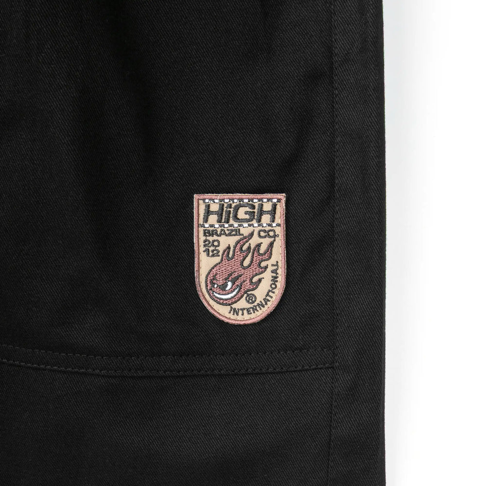 Shorts High Flammes Crest Black