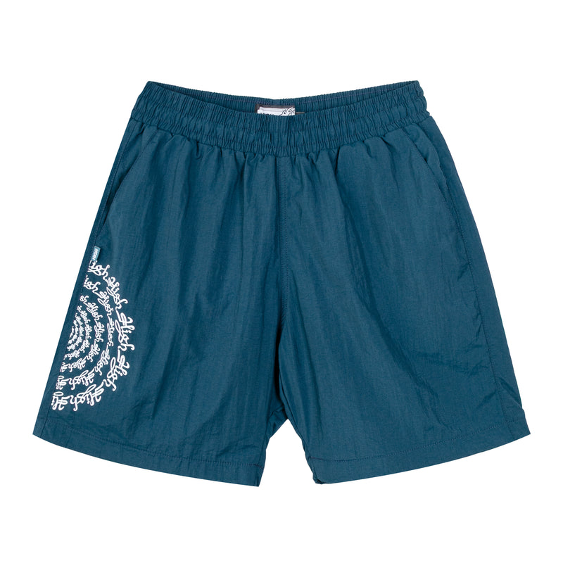 Twist Shorts Oil Blue