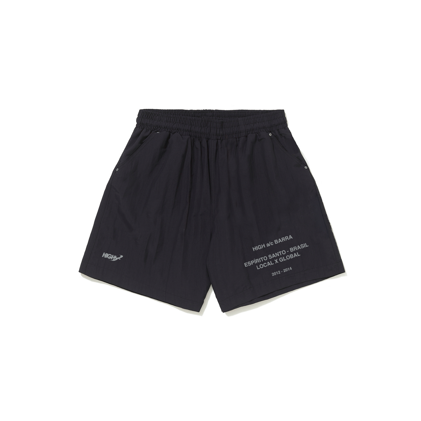Shorts "HIGH a/c BARRA" Preto
