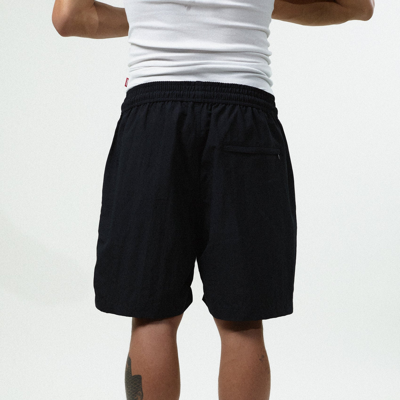 Shorts "HIGH a/c BARRA" Preto