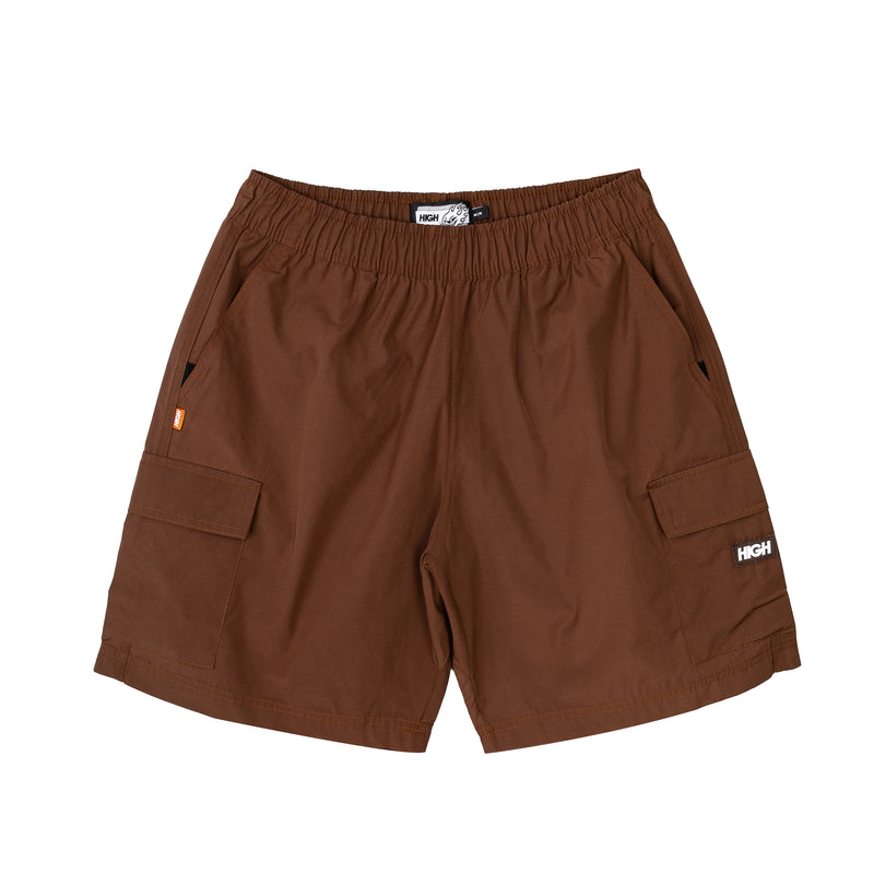 Colored Sport Shorts Brown