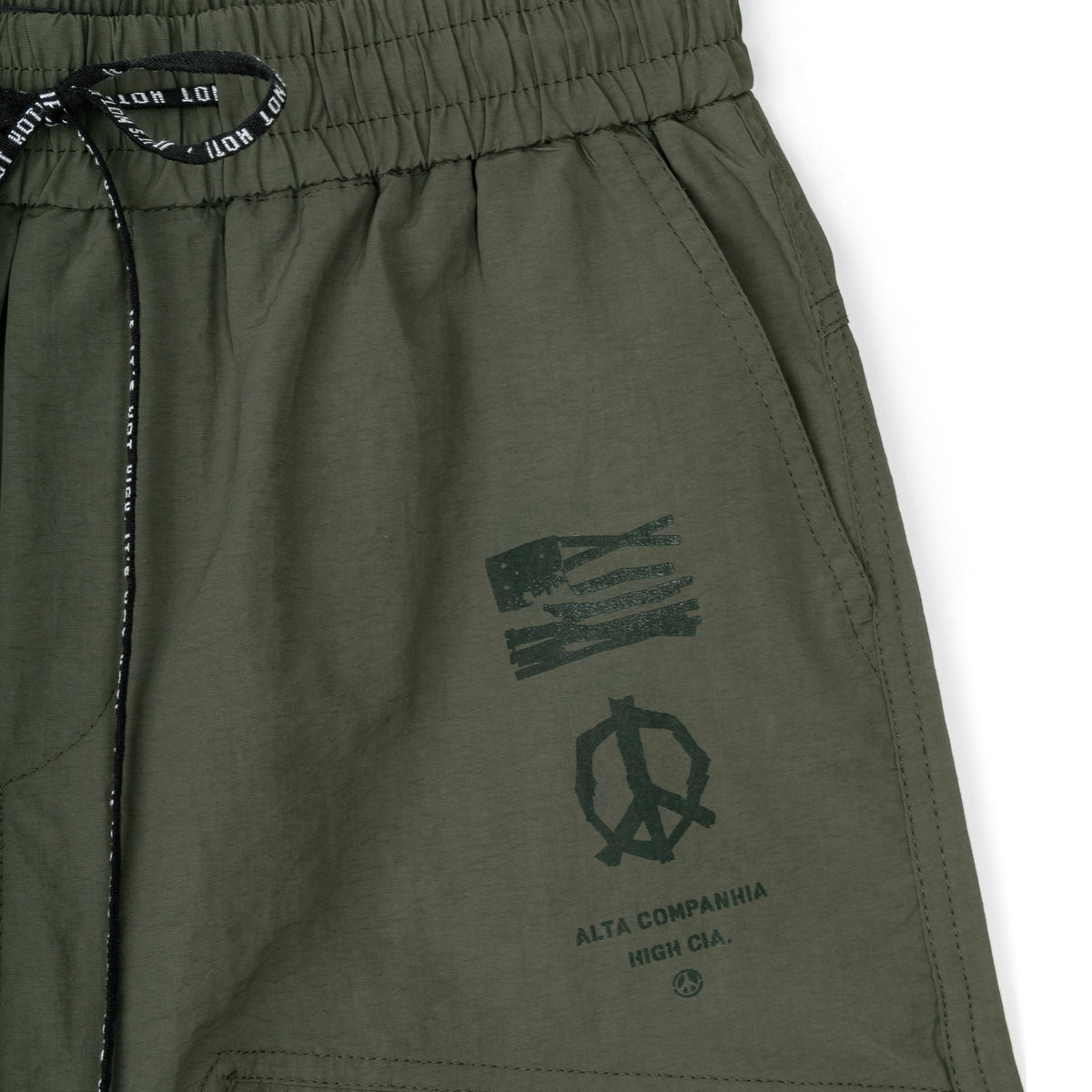 Shorts Alta Companhia Verde