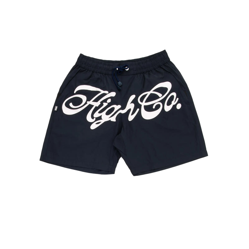 Shorts Script Navy