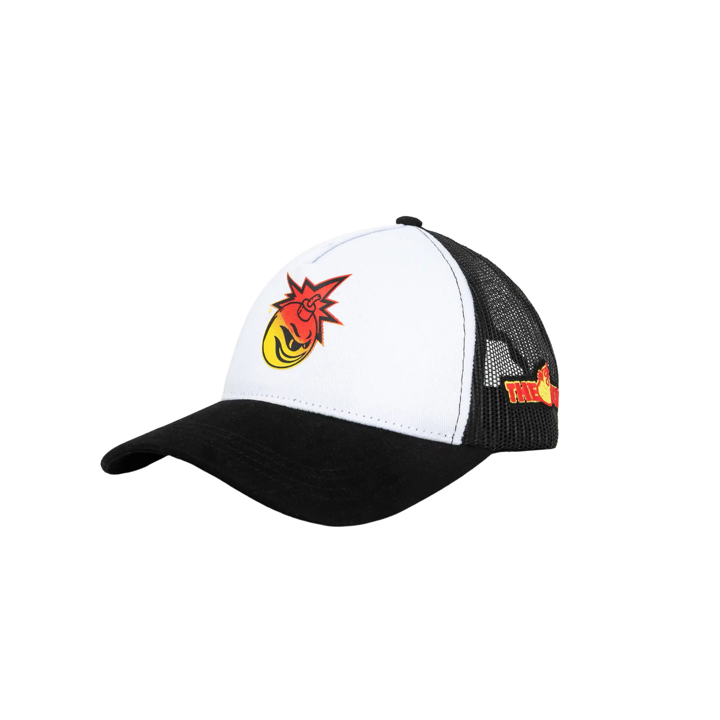 Adam Bomb Flames Trucker Hat