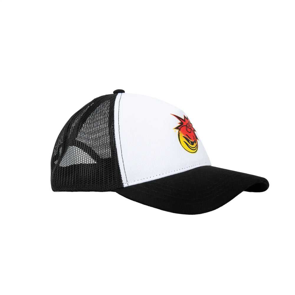 Adam Bomb Flames Trucker Hat