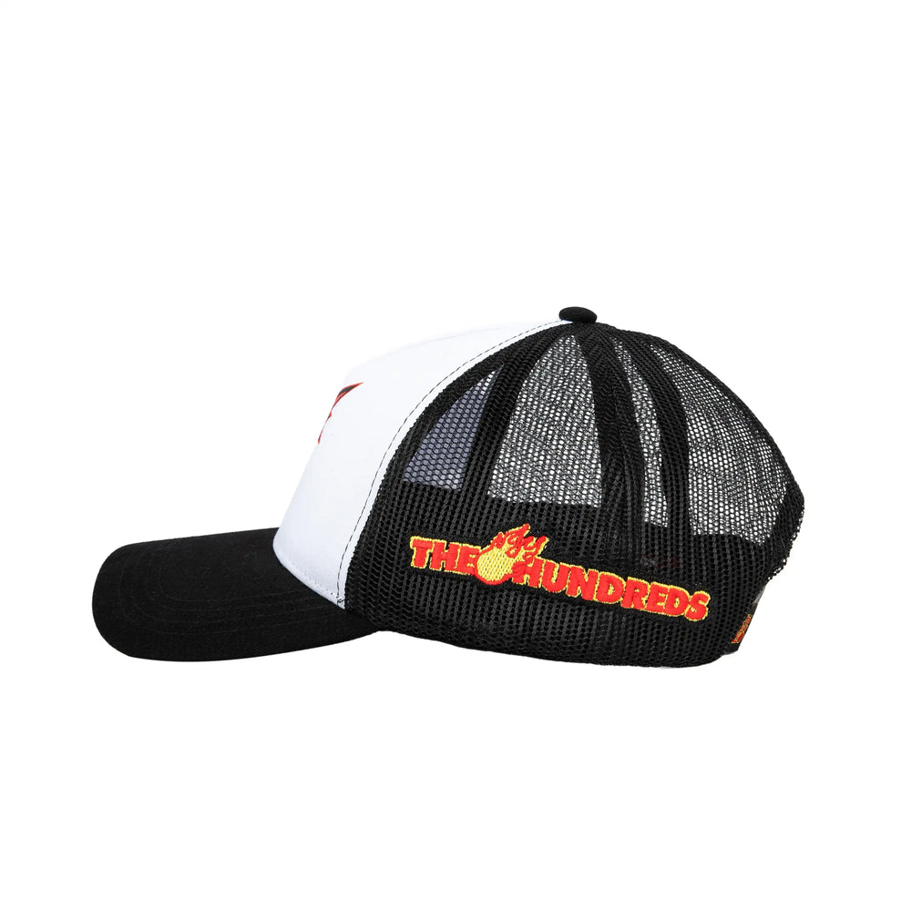 Adam Bomb Flames Trucker Hat