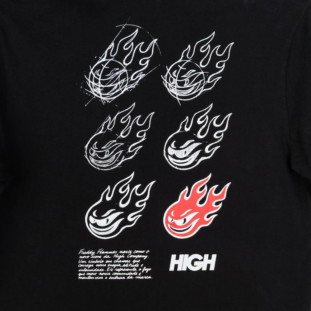 Freddy Sketch Tee Black