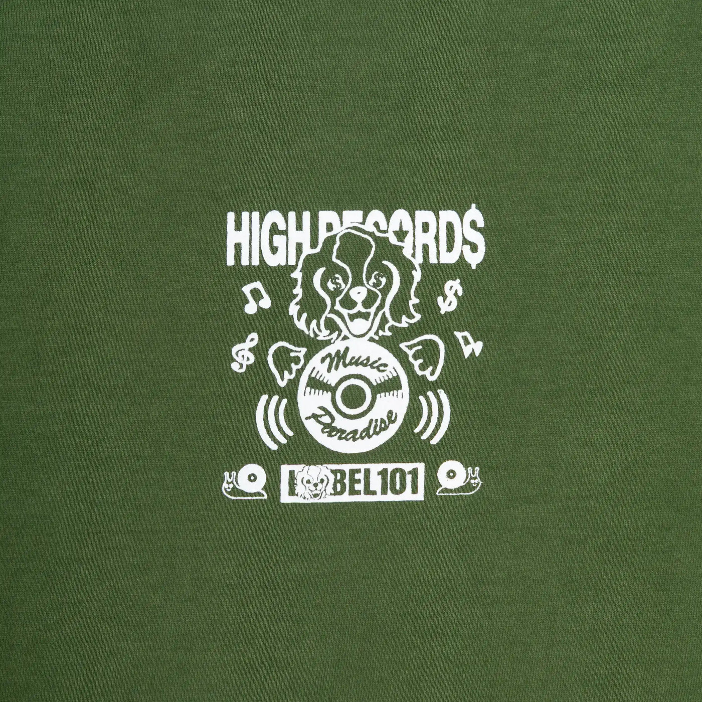 Records Tee Green