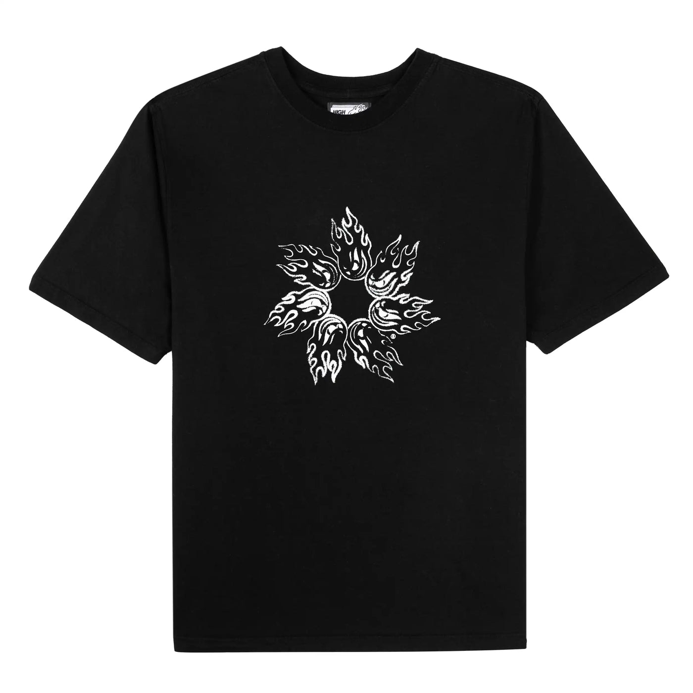 Tee Flame Spin Black