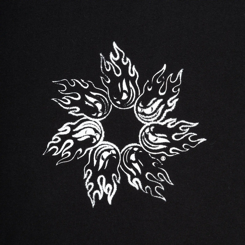 Tee Flame Spin Black