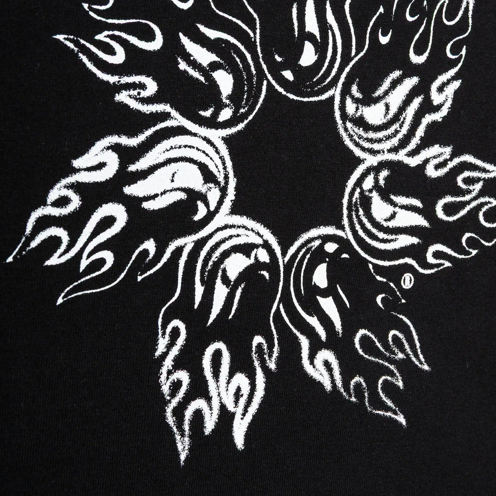 Tee Flame Spin Black